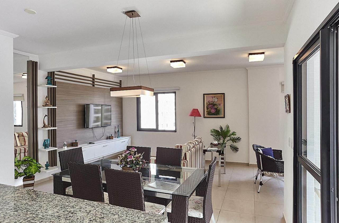 Flat Perola Do Atlantico - 3 Dormitorios Com Varanda Gourmet - Praia Das Pitangueiras Guarujá Exteriér fotografie