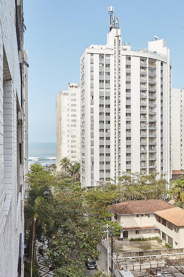 Flat Perola Do Atlantico - 3 Dormitorios Com Varanda Gourmet - Praia Das Pitangueiras Guarujá Exteriér fotografie